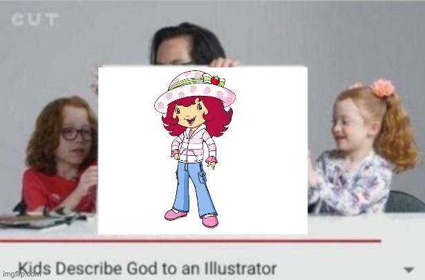 Kids describe god to an illustrator | image tagged in kids describe god to an illustrator | made w/ Imgflip meme maker