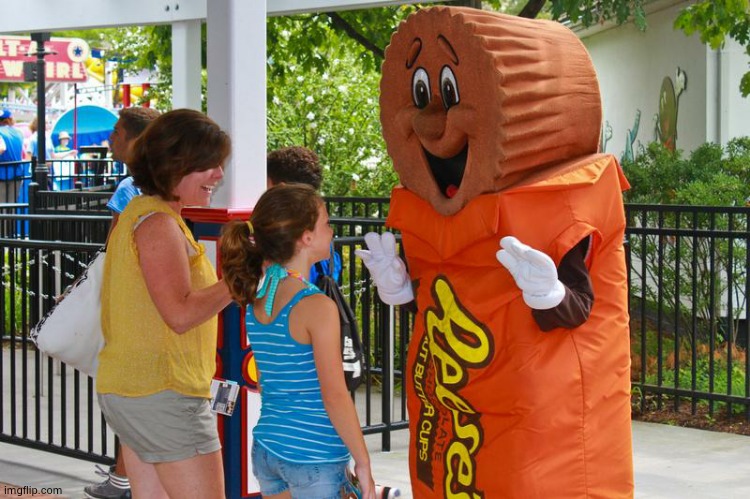 Reese's mascot | image tagged in reese's mascot | made w/ Imgflip meme maker