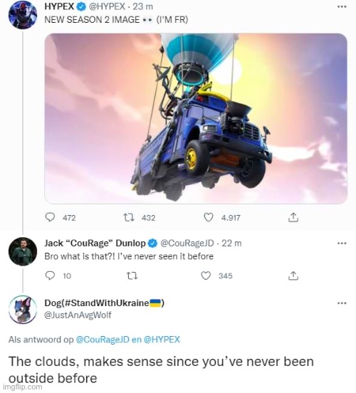 furry pfp: invalid | made w/ Imgflip meme maker