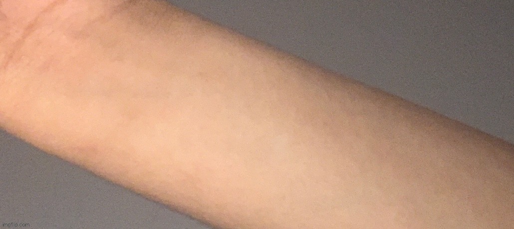 MY PALE ASS ARM!!! | made w/ Imgflip meme maker