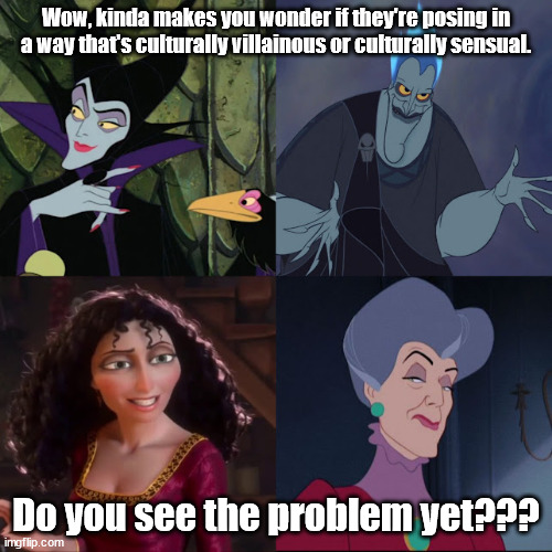 Image tagged in disney villains,attraction,disney,what are memes - Imgflip