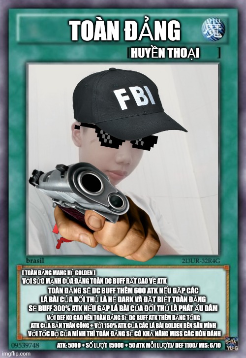 La bai toan dang Blank Meme Template