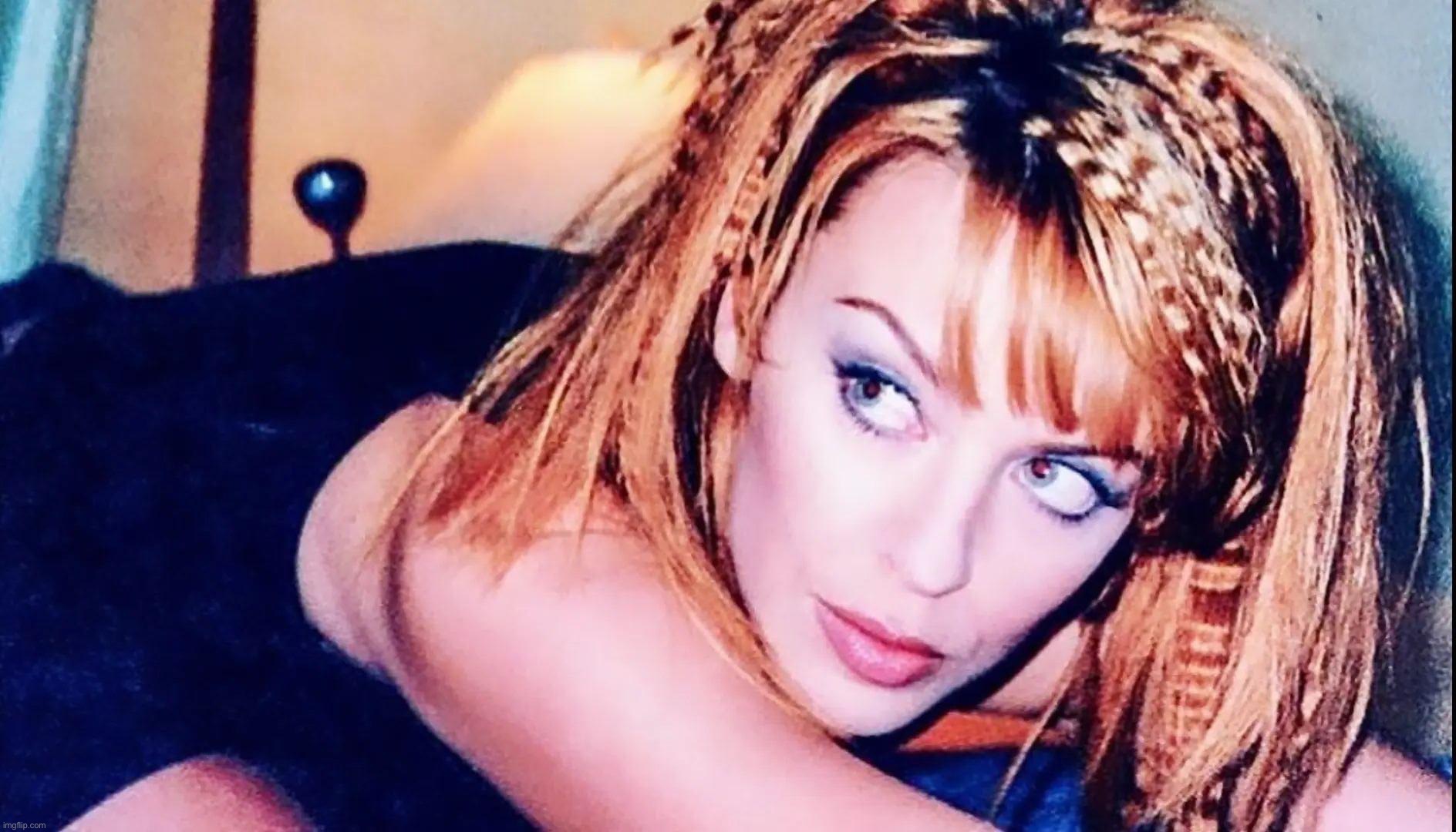 Audition for the Spice Girls | image tagged in kylie 90s | made w/ Imgflip meme maker