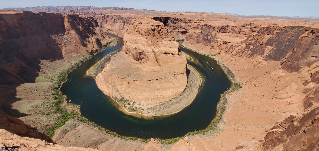 Horseshoe Bend | image tagged in river | made w/ Imgflip meme maker