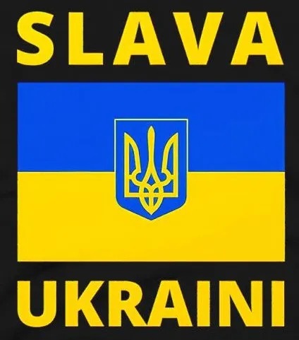 High Quality Slava ukraini Blank Meme Template