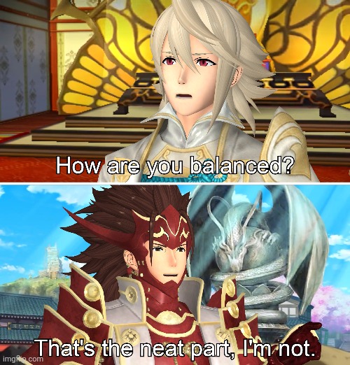 Fire Emblem Fates is totally not unbalanced | image tagged in fire emblem fates,that's the neat part you don't,invincible | made w/ Imgflip meme maker