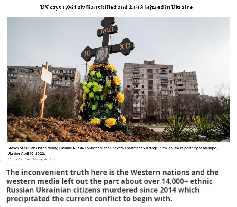 The Inconvenient Truth About Ukraine War Casualties the West Continues to Ignore | image tagged in inconvenient truth,ukraine war casualties,western propaganda,western media lies,ethnic cleansing,ukraine genocide | made w/ Imgflip meme maker