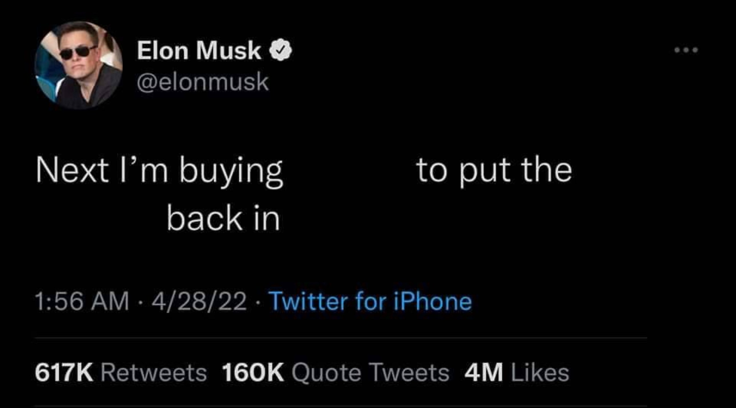 High Quality Elon Musk Now i'm buying Blank Meme Template