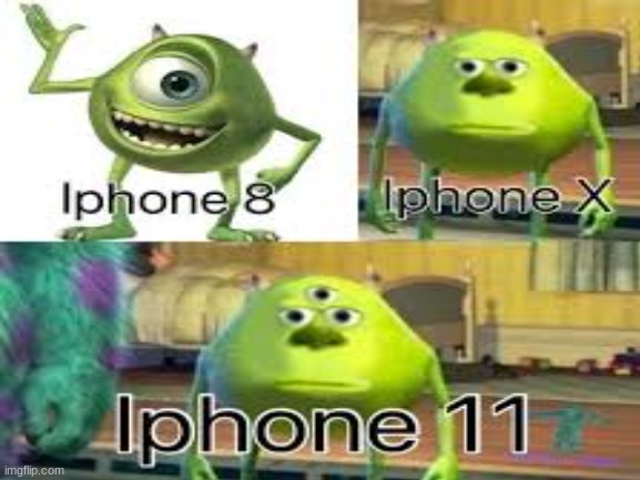 iphone x and 11 is the same but the camera is cut in half | image tagged in iphone x | made w/ Imgflip meme maker