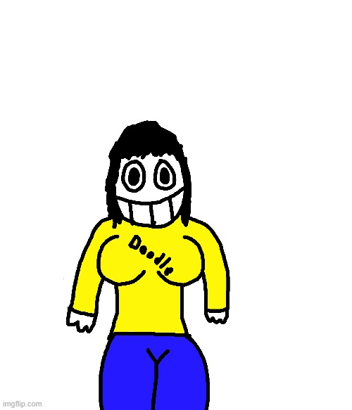 female doodle lmao | made w/ Imgflip meme maker