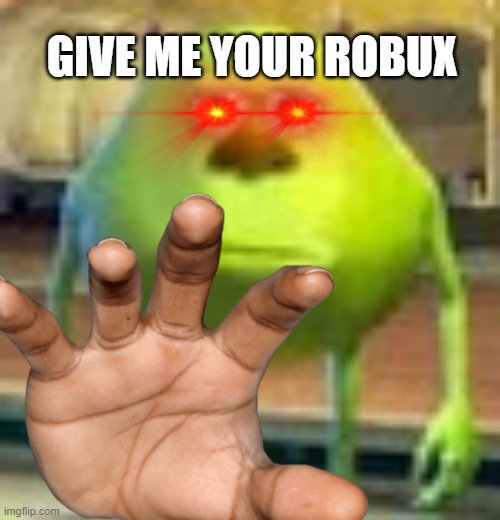 gib me your robux | GIVE ME YOUR ROBUX | image tagged in sus amogus je-sus memes | made w/ Imgflip meme maker