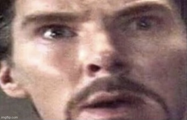 image tagged in confused doctor strange | made w/ Imgflip meme maker