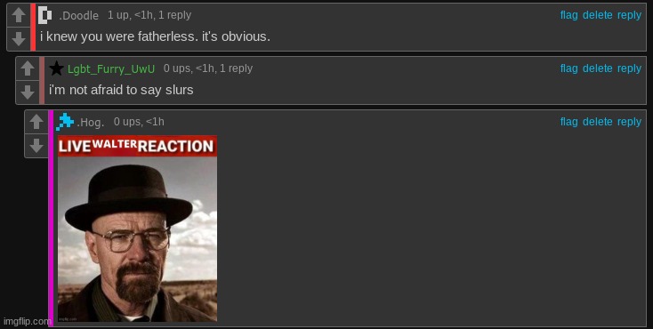 Go on, say cracker. Count the shits I give. | made w/ Imgflip meme maker