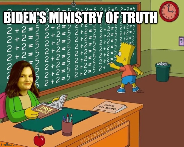 Just another form of democrat censorship of Americans | BIDEN'S MINISTRY OF TRUTH | image tagged in joe biden,censorship | made w/ Imgflip meme maker