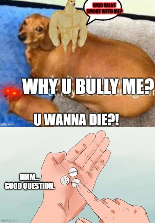 This is my new acc bc i lost my other acc.. | HMM... GOOD QUESTION. | image tagged in repost | made w/ Imgflip meme maker