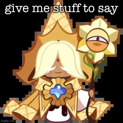 purevanilla | give me stuff to say | image tagged in purevanilla | made w/ Imgflip meme maker