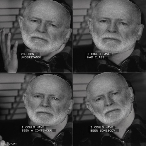 High Quality Whitey Bulger coulda been a contender Blank Meme Template