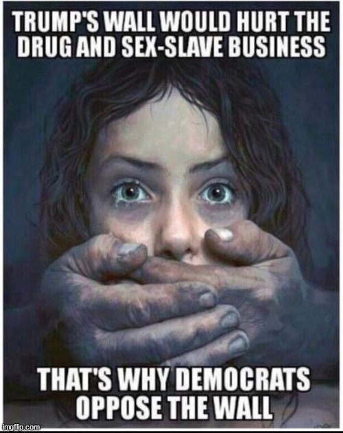 We know the real reason why they don't want the wall... | image tagged in corrupt,democrats | made w/ Imgflip meme maker
