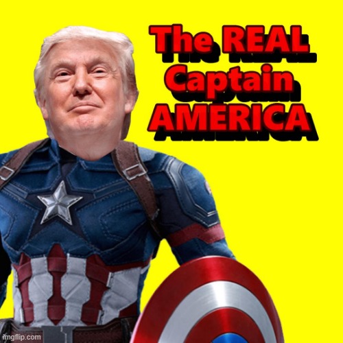 The Real Captain America in Action !!! | image tagged in trump,trump-2024 | made w/ Imgflip meme maker