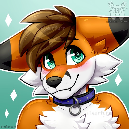 Art by Fleurfurr | image tagged in furry,art,cute | made w/ Imgflip meme maker