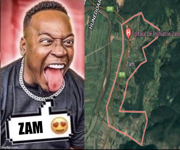 ZAM ? | ZAM | image tagged in zamn | made w/ Imgflip meme maker