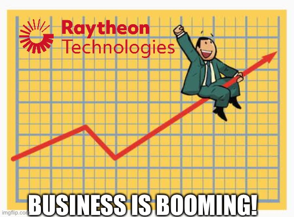 Man riding arrow | BUSINESS IS BOOMING! | image tagged in man riding arrow | made w/ Imgflip meme maker