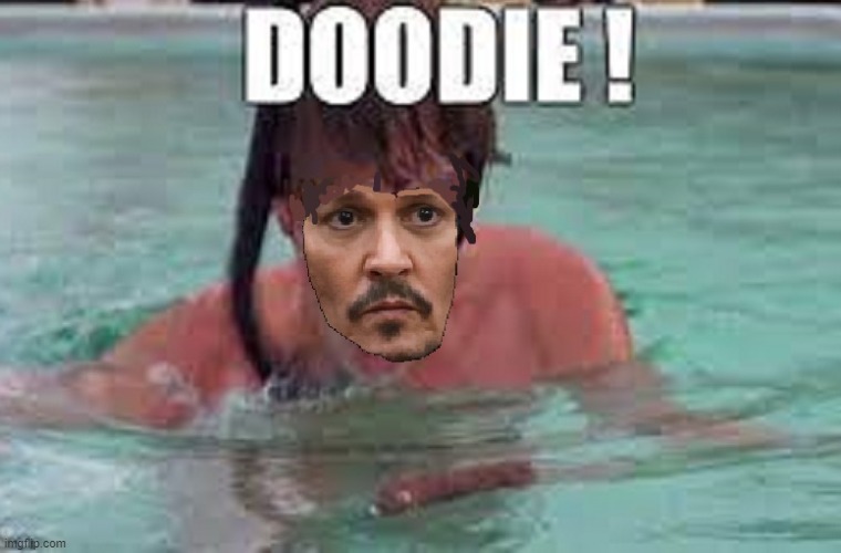 Johnny Depp  Caddyshack Pool Meme | image tagged in johnny depp caddyshack doodie,funny johnny depp | made w/ Imgflip meme maker