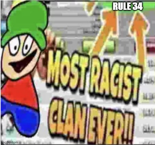 RULE 34 | image tagged in dave and bambi | made w/ Imgflip meme maker