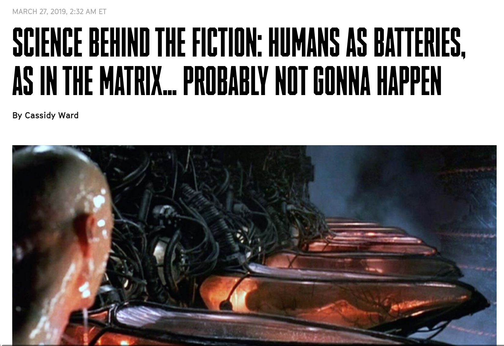 matrix not gonna happen Blank Meme Template