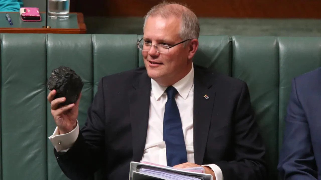 ScoMo Coal Blank Meme Template