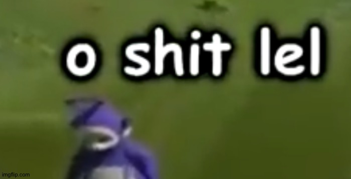 o shit lel | image tagged in o shit lel | made w/ Imgflip meme maker