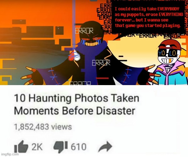 Ohno- | image tagged in and if you guys were wondering,the answer is no,it's not error | made w/ Imgflip meme maker
