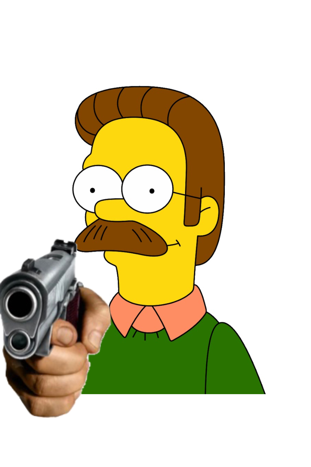 Flanders Has Had It Blank Meme Template