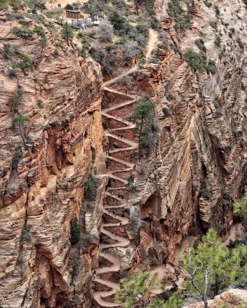 Zion National Park Utah | image tagged in awesome | made w/ Imgflip meme maker