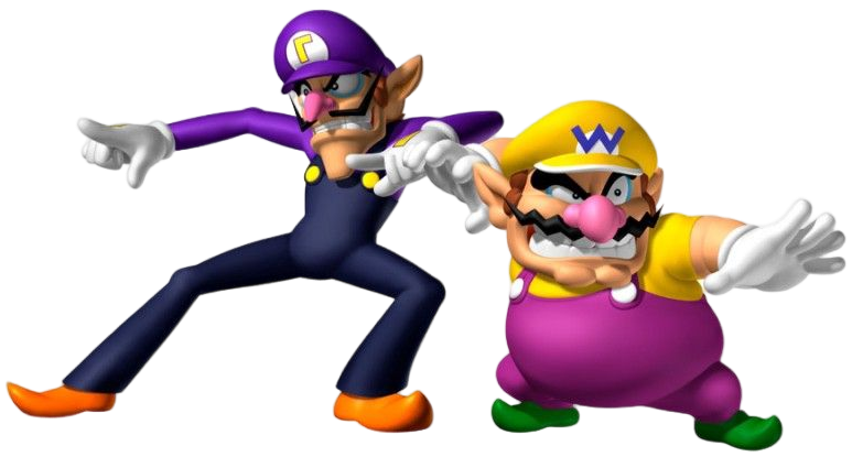 Wario Bros Blank Meme Template