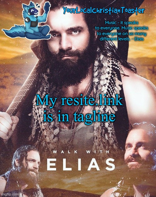 Basically link to all my sites | My resite.link is in tagline | image tagged in elias temp | made w/ Imgflip meme maker