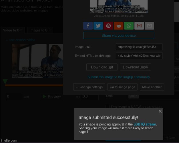 i had to use an alt account, im banned from posting in that stream | made w/ Imgflip meme maker