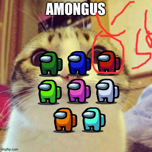 Sus | AMONGUS | image tagged in amongus | made w/ Imgflip meme maker
