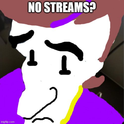 Nobody: My Youtube channel: | NO STREAMS? | image tagged in megamind peeking | made w/ Imgflip meme maker