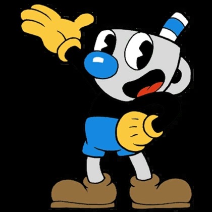 High Quality Mugman Blank Meme Template