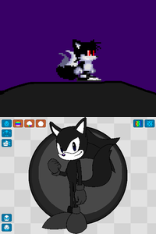 High Quality Darkness the Fox Blank Meme Template