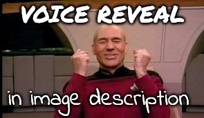 Here you go; https://voca.ro/1i2rEZEDcSkw | image tagged in happy picard | made w/ Imgflip meme maker