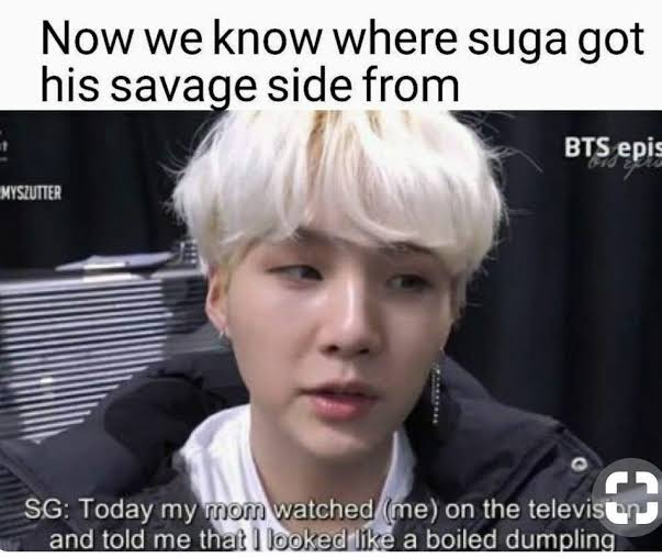 High Quality Suga dumpling Blank Meme Template