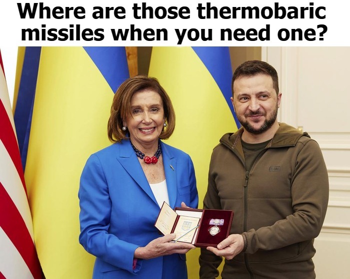 Where are those thermobaric 
missiles when you need one? | image tagged in thermobaric missiles | made w/ Imgflip meme maker
