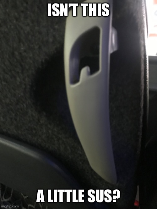 I found this on my school bus | ISN’T THIS; A LITTLE SUS? | image tagged in memes,funny,amogus | made w/ Imgflip meme maker