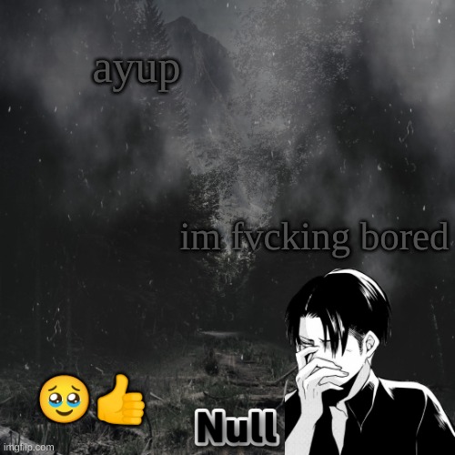 eMo gIrL | ayup; im fvcking bored; 🥹👍 | image tagged in emo girl | made w/ Imgflip meme maker