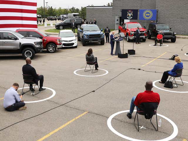 Biden Campaign Rally Blank Template - Imgflip