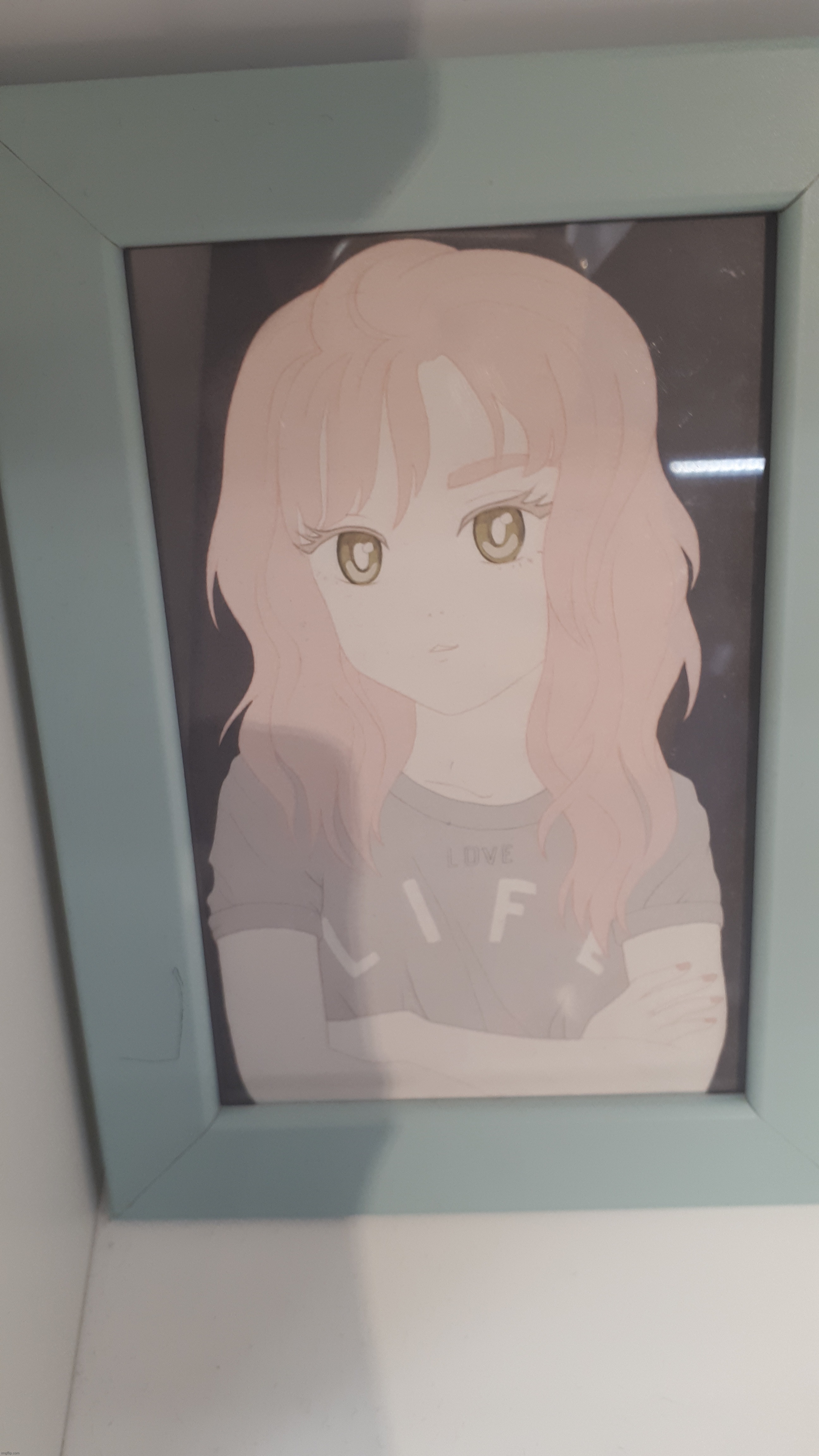 Found this in an IKEA store | image tagged in anime,anime girl,ikea,ikea store,wow,surprise | made w/ Imgflip meme maker