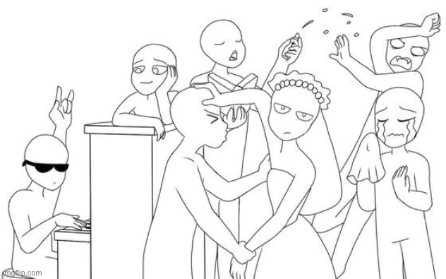 First 6 people to comment get 1 character in the drawing | made w/ Imgflip meme maker