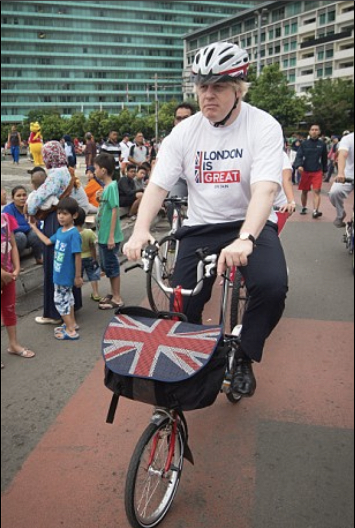 Boris johnson union jack Blank Meme Template